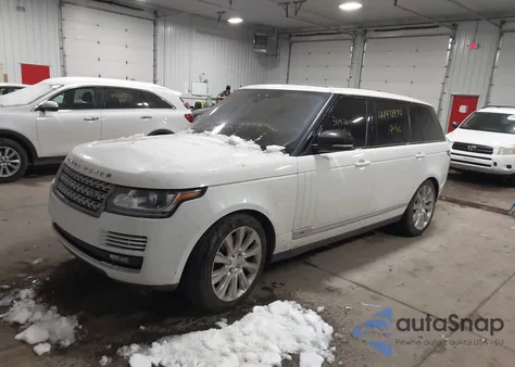 2017 Land Rover Range Rover 5.0L V8 Supercharged из США, поврежденный, VIN SALGS5FE1HA322119